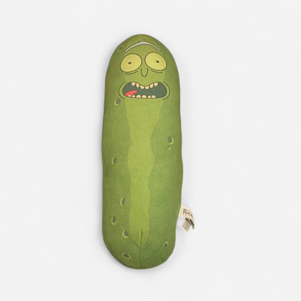 Rick and Morty 14” Pickle Rick Plush Toy